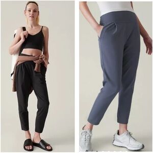 TWO Athleta Elation Pants Size Large Athleisure Casual Yoga.   2